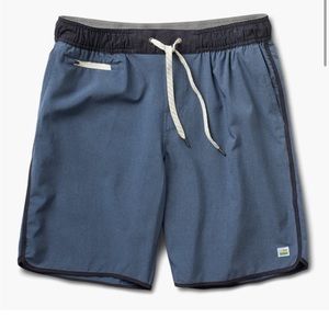 Vuori Banks Men's Athletic Shorts Blue Medium Like new!